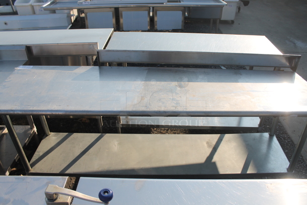 Advance Tabco Stainless Steel Commercial Table w/ Under Shelf.  - Image 1 of 3