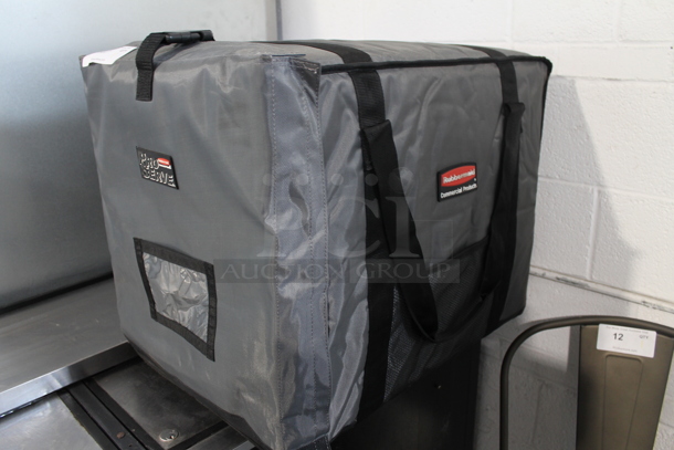 BRAND NEW! Rubbermaid ProServe Gray Poly Insulated Food Carrying Case w/ Insert. - Image 4 of 4