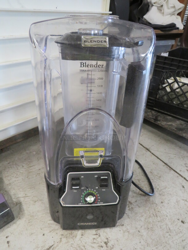One NEW Cranddi Commercial Blender. Model# K90, 110 Volt. 2200 Watt.  - Image 1 of 1