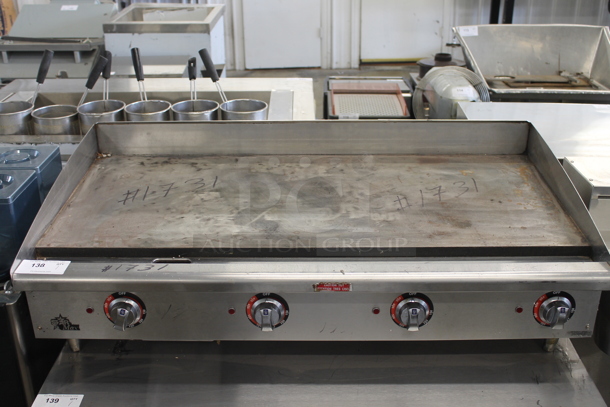 Star Max Stainless Steel Commercial Countertop Electric Powered Flat Top Griddle w/ Thermostatic Controls. 208-250 Volts, 3 Phase. - Image 1 of 6
