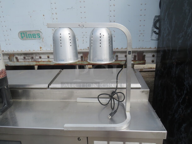 One Avantco 2 Bulb Food Warmer. Model# W62. 115 Volt. - Image 2 of 2