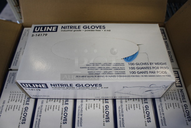 10 BRAND NEW! Boxes of Small Uline S14179 Nitrile Gloves. 10 Times Your Bid! - Image 3 of 6