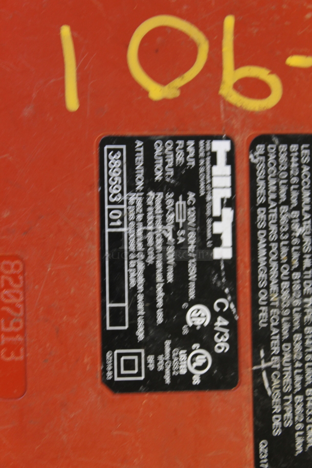 Hilti c 4/36 Li-ion Battery Charging Base. - Image 5 of 6