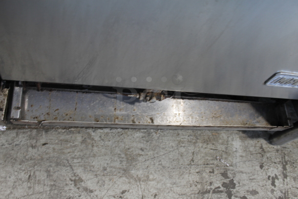 Imperial Stainless Steel Commercial Natural Gas Powered 10 Burner Range w/ 2 Ovens, Over Shelf and Back Splash on Commercial Casters. - Image 10 of 12