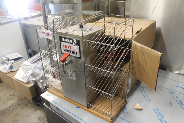 Bunn O Matic OHW Stainless Steel Commercial Countertop Hot Water Dispenser w/ Dual Side Racks. 120 Volts, 1 Phase. - Image 2 of 7