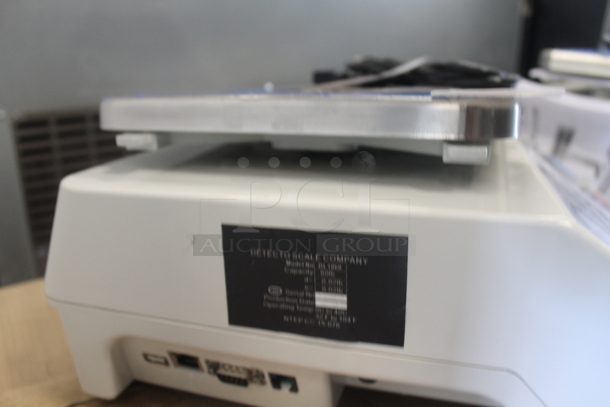 BRAND NEW IN BOX! Detecto DL1060 Metal Commercial Countertop 60 Pound Capacity Food Portioning Scale. Tested and Working! - Image 5 of 7