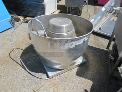 One Penn Barry Ventilator. Model# FX13Q. 115 Volt. 25X22