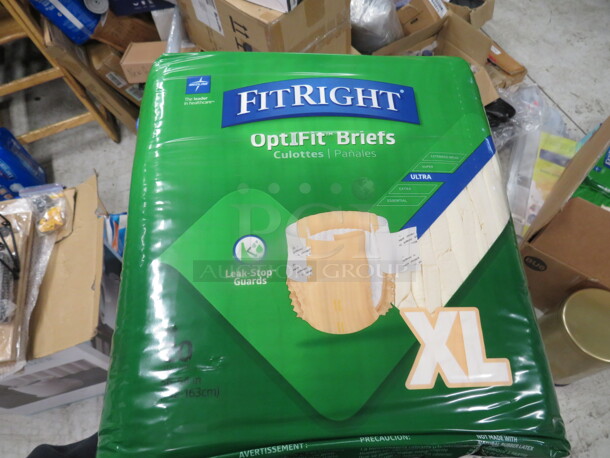 NEW XL Fit Right. 20ct. - Image 1 of 1