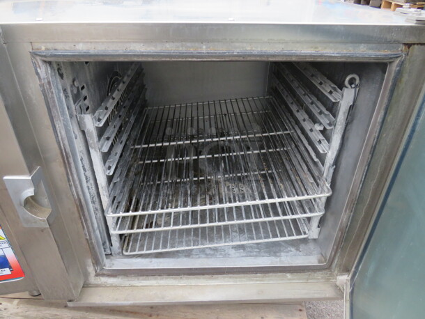 One Alto Sham Combi Smoker With 3 Racks. Unable To Test. 440-480 Volt. 3 Phase. #7.14ESI/SK. 42X44X32 - Image 3 of 3