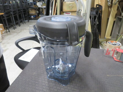 One NEW Blender Pitcher With Lid.