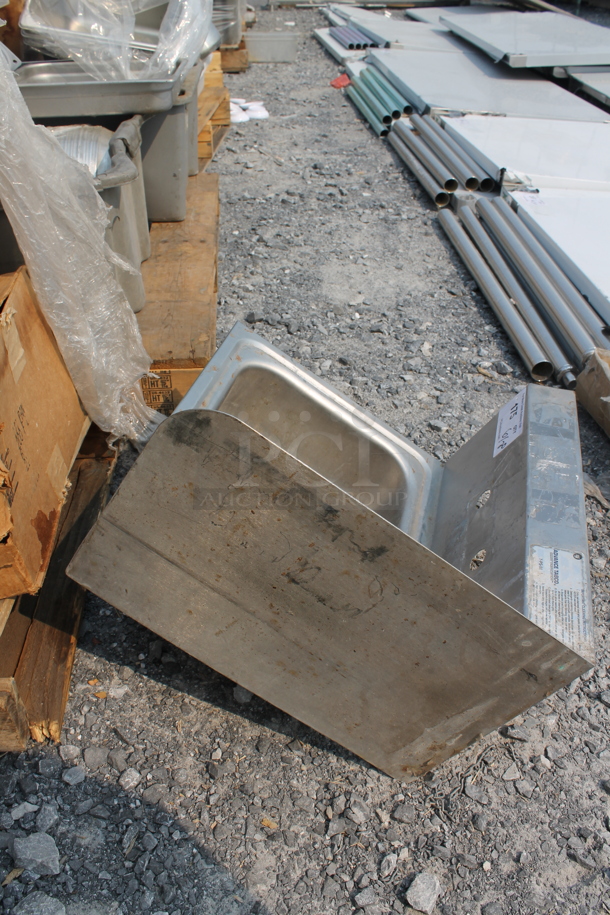 Advance Tabco 7-PS-50 Commercial Stainless Steel Hand Sink With Right Side Splash.  - Image 3 of 5