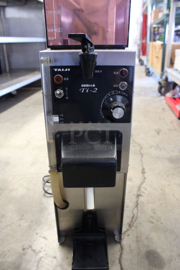 Taiji Model Ti-2 Stainless Steel Commercial Countertop Coffee Bean Grinder. 120 Volts, 1 Phase. 6.5x14x24. Tested and Working! - Image 4 of 5