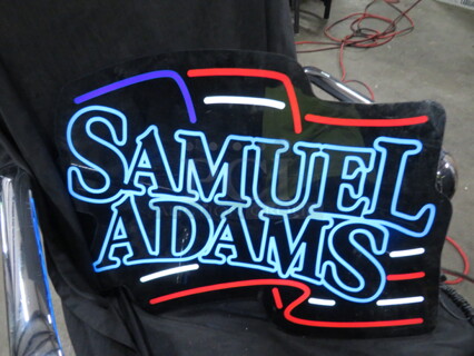One 21X17 WORKING Samuel Adams Electric Light. 