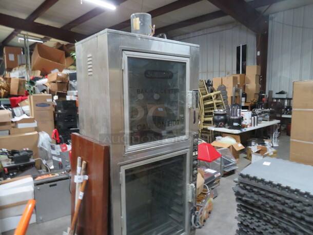 One NU VU Oven Proofer On Casters. Model# OP-2LFM. 120/208 Volt. 1 Phase. 35X25X85 - Image 2 of 5