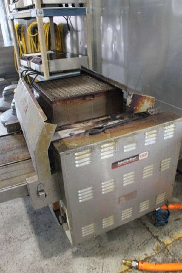 2018 Nieco JF63-2G Stainless Steel Commercial Countertop Natural Gas Powered BroilVection Conveyor Charbroiled Burger Grill. - Image 2 of 10