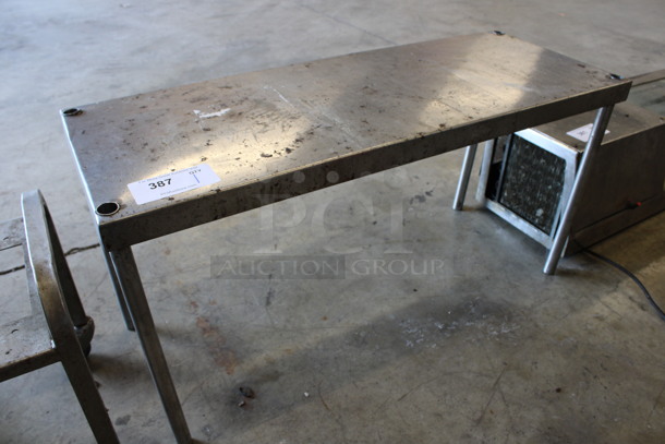 Metal Shelf. 36x14x18