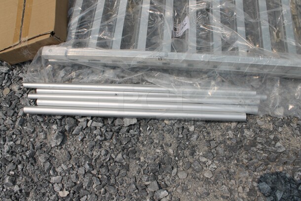 BRAND NEW SCRATCH AND DENT! Regency 109APR1826L Commercial Stainless Steel Unassembled Sheet Pan Rack. - Image 2 of 7