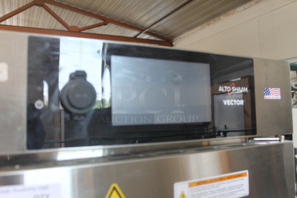 2019 Alto Shaam VMC H4H Vector Commercial Stainless Steel Electric Multi Cook Oven With 4 Chambers And Steel Racks. 208-240V, 3 Phase.  - Image 3 of 8