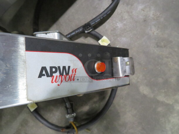 One APW WYOTT Food Warmer. Model# FDL-48. 48X9X2.5 - Image 2 of 2