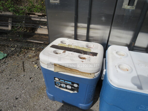 One Igloo Rolling Cooler. - Image 1 of 1