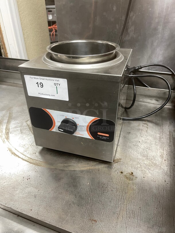 New! Nemco 6110A 4 qt Countertop Soup Warmer w/ Thermostatic Controls, 350 Watts 120v NSF Tested and Working! - Image 3 of 8