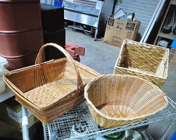 Assorted Baskets. 3XBID - Image 1 of 1