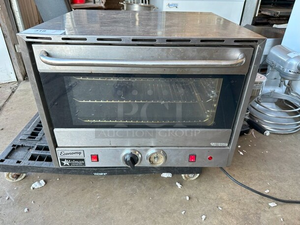 Star Holman CCOH-3NB Stainless Steel Commercial Countertop Electric Powered Convection Oven w/ View Through Door and Metal Oven Racks. 115 Volts, 1 Phase. Tested and Working! - Image 3 of 4