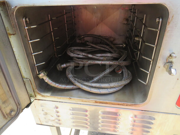 One Vulcan Electric Convection Steamer. Model# C24EA3. 208/240 Volt. 3/1 Phase. 24X34X42. $11,344.00. - Image 3 of 4