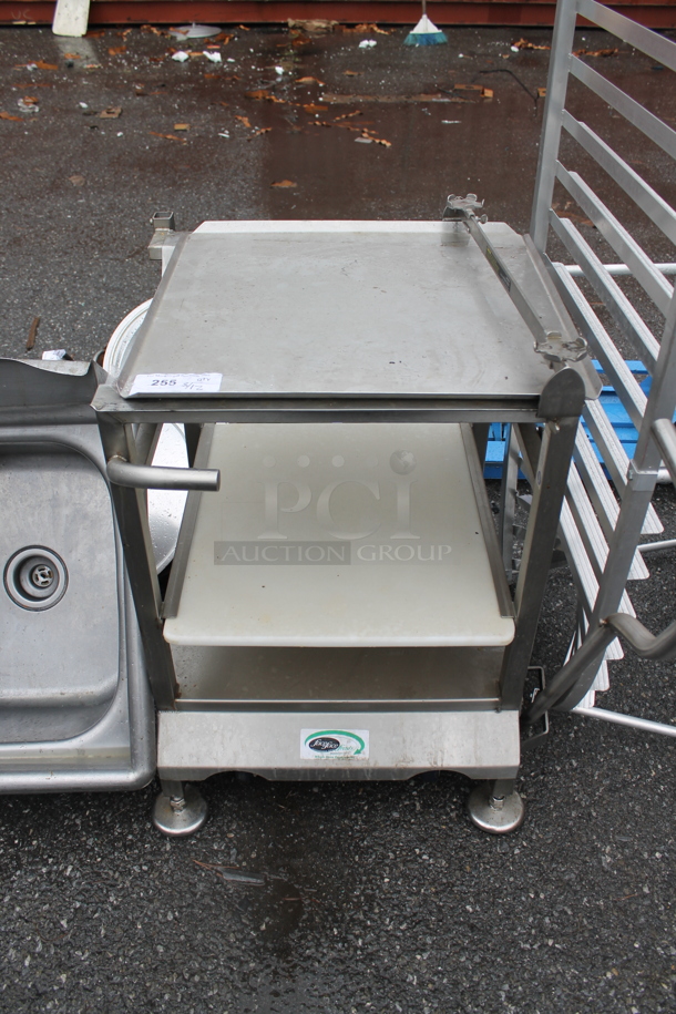 Face to Face Stainless Steel Commercial Meat Slicer Equipment Stand. - Item #1099745