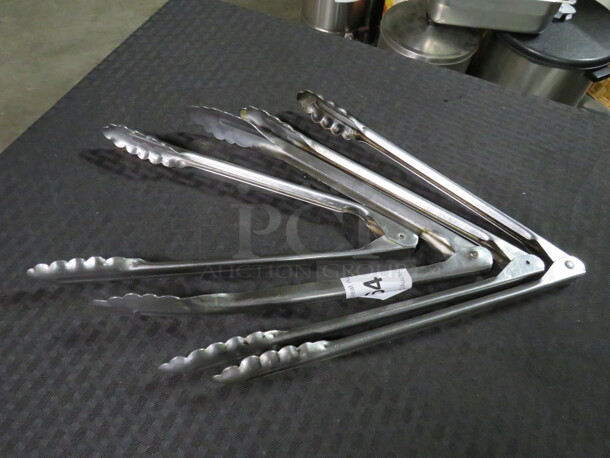 12 Inch Stainless Steel Tong. 4XBID - Image 1 of 1