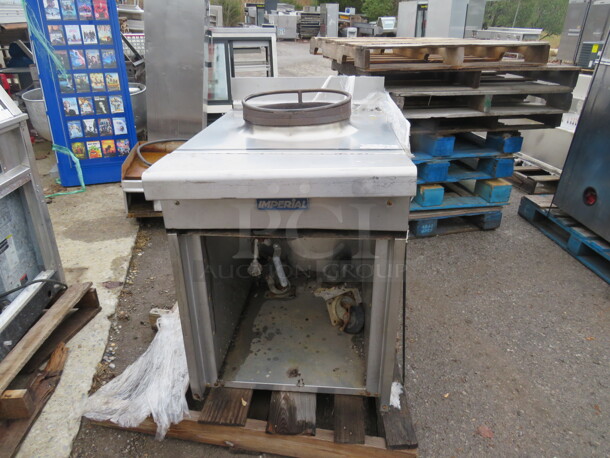 One Imperial Wok Burner With SS Under Storage. 24X36X36 - Image 1 of 1