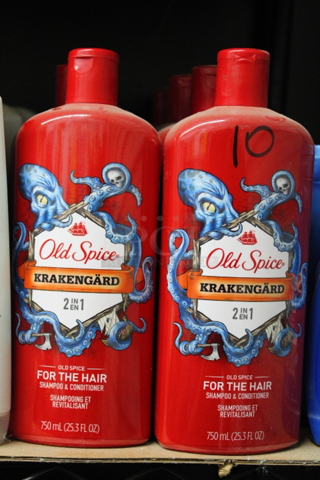 Old Spice KRAKENGÄRD Shampoo & Conditoner (23.5 fl oz). 10x Your Bid