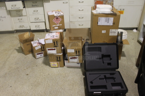 ALL ONE MONEY! Lot of Various Items Including U-line and Black Hard Case. BUYER MUST REMOVE.