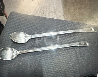 Stainless Steel Commercial Spoon. 2XBID