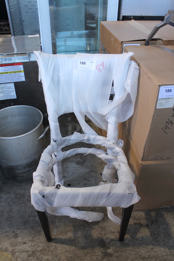 BRAND NEW SCRATCH AND DENT! Metal Dining Height Chair Frame. - Image 1 of 1