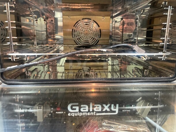 Clean! Galaxy COE3H Half Size 1600 Watt Commercial Countertop Convection Oven NSF - 120V Tested and Working! - Image 5 of 10