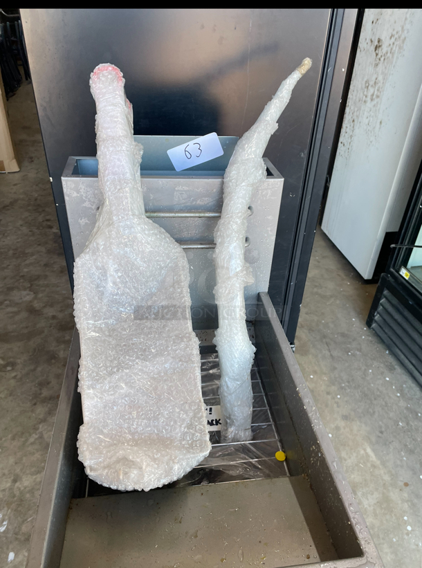 Natural Gas Deep Fryer Felux 40lbs/used one week in the test kitchen like new - Image 3 of 6