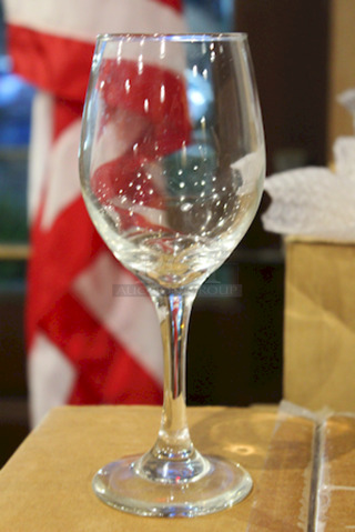 ELEGANT! Libbey 3057 Perception 11 oz. Wine Glasses. 8x Your Bid