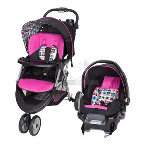 BRAND NEW! Baby Trend EZ Ride 35 Travel System, Bloom Pink - Image 1 of 3