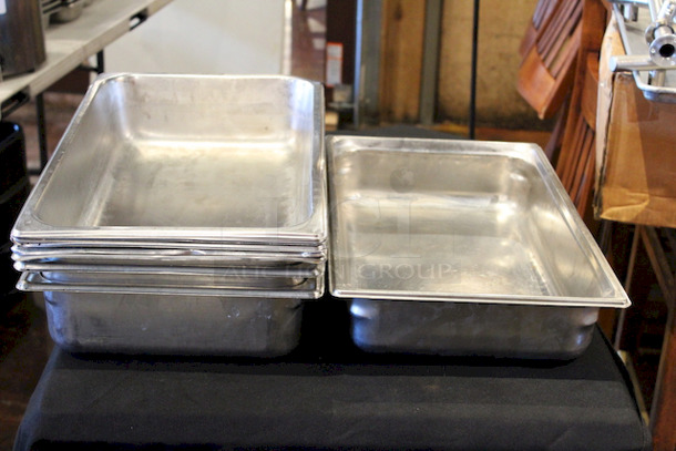 BEAUTIFUL!! Vollrath 30045 Super Pan Full Size Steam Pan, Stainless Steel, 4" Deep, Reinforced Corners, Anti-Jamming Design, 20 Gauge, 300 Series Stainless Steel, NSF, Made In USA
21x12-3/4x4
7x Your Bid
 - Image 5 of 5