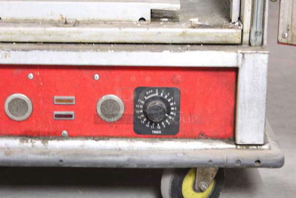 Cres Cor H-137-UA-12D Insulated Holding Cabinet Solid Dutch Doors - 120v on Commercial Casters.
Working Condition Unknown.
26x33x69-3/4 - Image 7 of 7