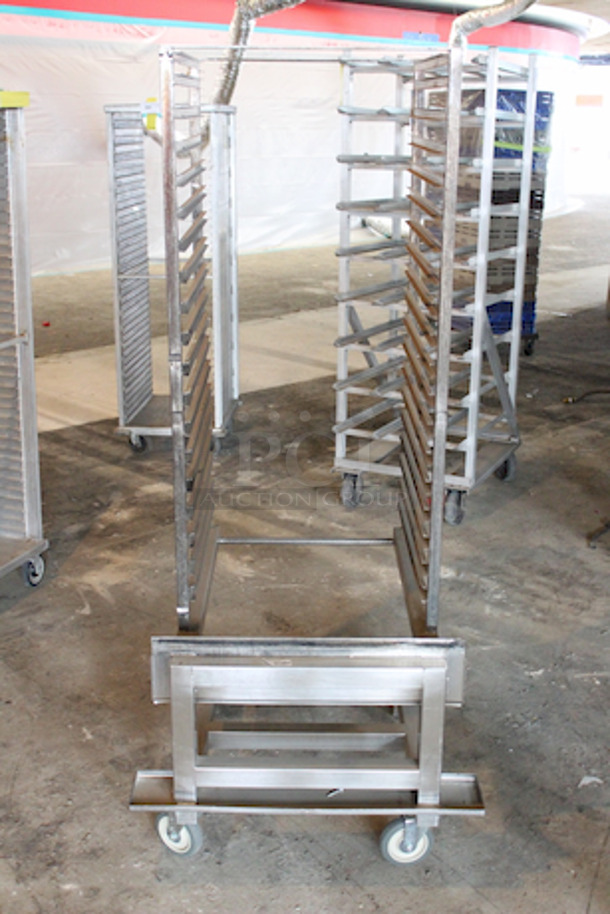 HOT DEAL! Cres-Cor Roll-In Oven Rack, 20 Pan Capacity On Commercial Casters. - Image 3 of 4