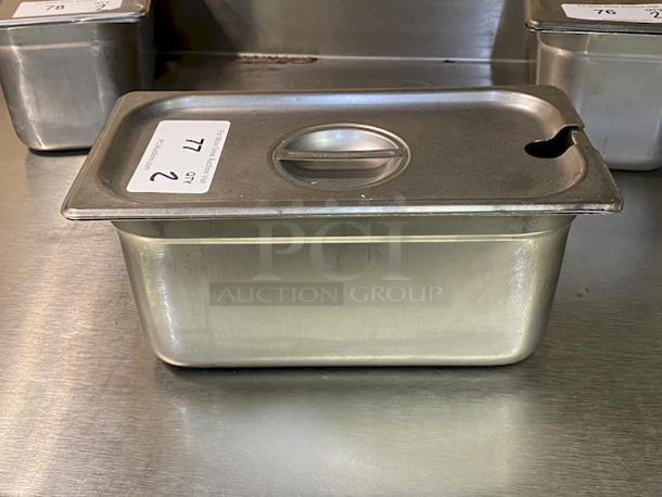 Polar Ware VX136 1/3 Pan, 6-1/4qt. With Slotted Lid
12-5/8" x 6-7/8" x 6" - Image 1 of 3