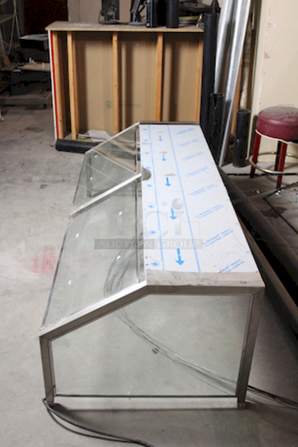 NEW! Never Used Glass Sneeze Guard. 
78-1/4x31-1/8x23 - Image 5 of 5
