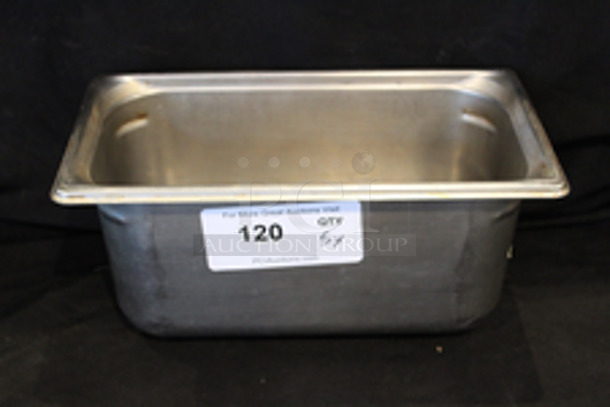 Stainless Steel 1/3 Pans, 6” Deep.
12-1/2x7x6
5x Your Bid
 - Image 4 of 7