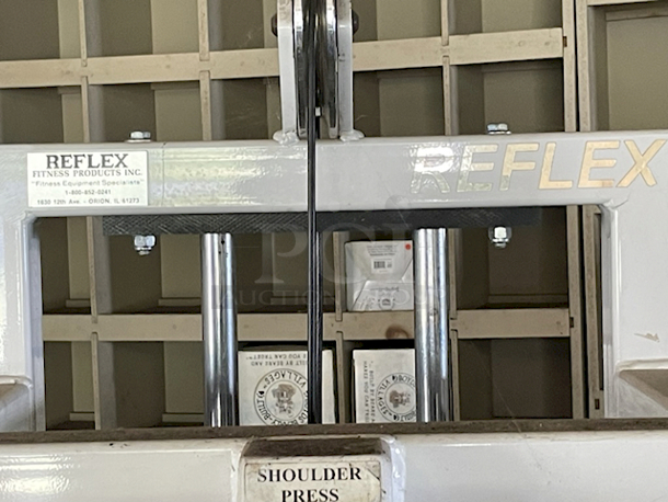 Reflex Fitness Products. Shoulder Press. Machine Has Been Re-Strung - Image 4 of 7