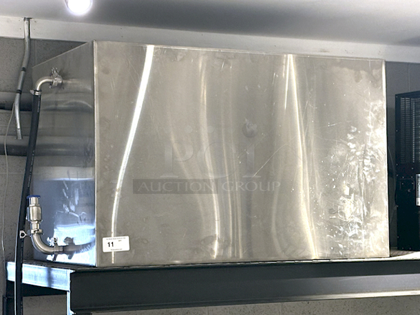 NEW/NEVER USED Stainless Steel Gravity Powered Hot Liquor Tank - 207.8 Gallons/6.7BBL Capacity. Includes 1-1/2 Tri-Clamp Fittings and Butterfly Vale - Image 1 of 5