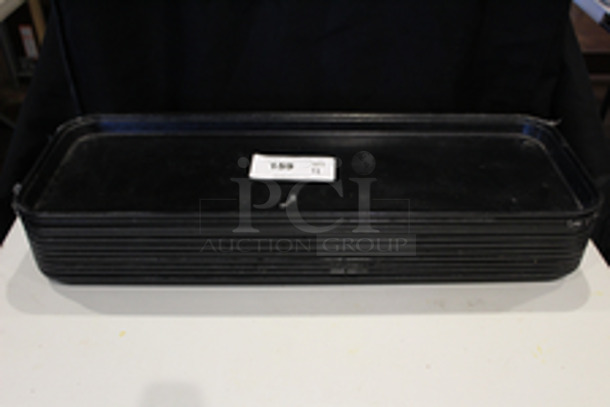 Cambro 926MT110 9" x 26" Black Fiberglass Market Tray.
9x26x1
11x Your Bid
 - Image 5 of 5