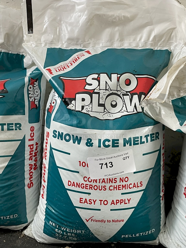 Sno Plow Ice Melt, 50lbs. Pelletized  - Image 1 of 1
