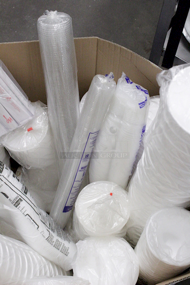 ALL FOR ONE! Various To Go Food Containers & Lids.  - Image 4 of 7